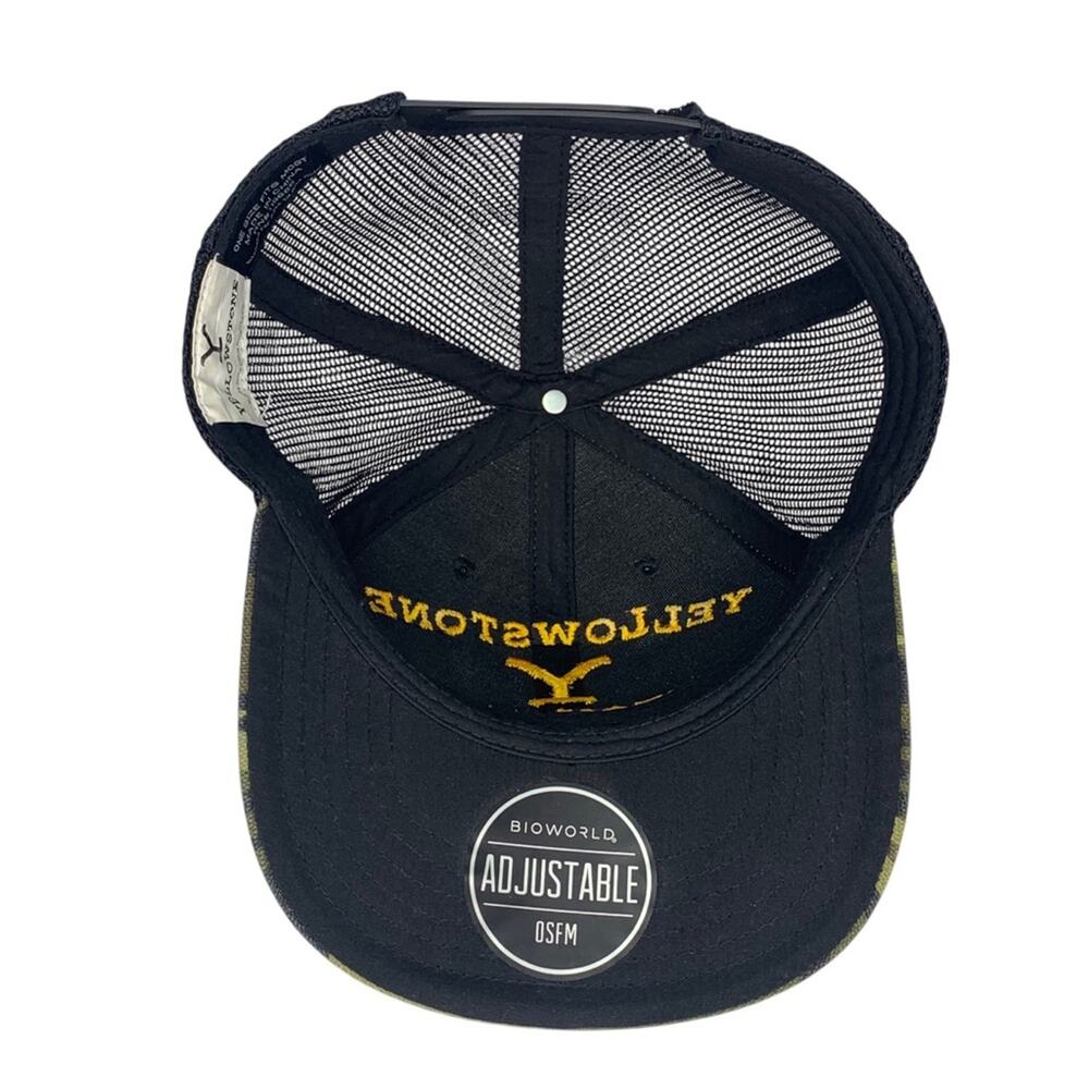 Yellowstone Dutton Ranch Trucker Adjustable Snapb… - image 7